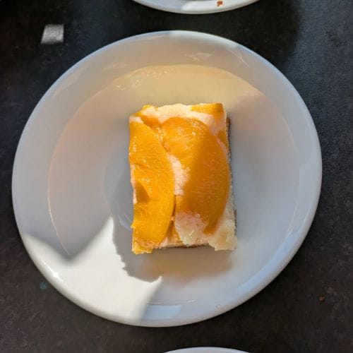 Peach Upside Down Cake - FoodCycle
