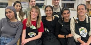 Ashliegh and volunteer team