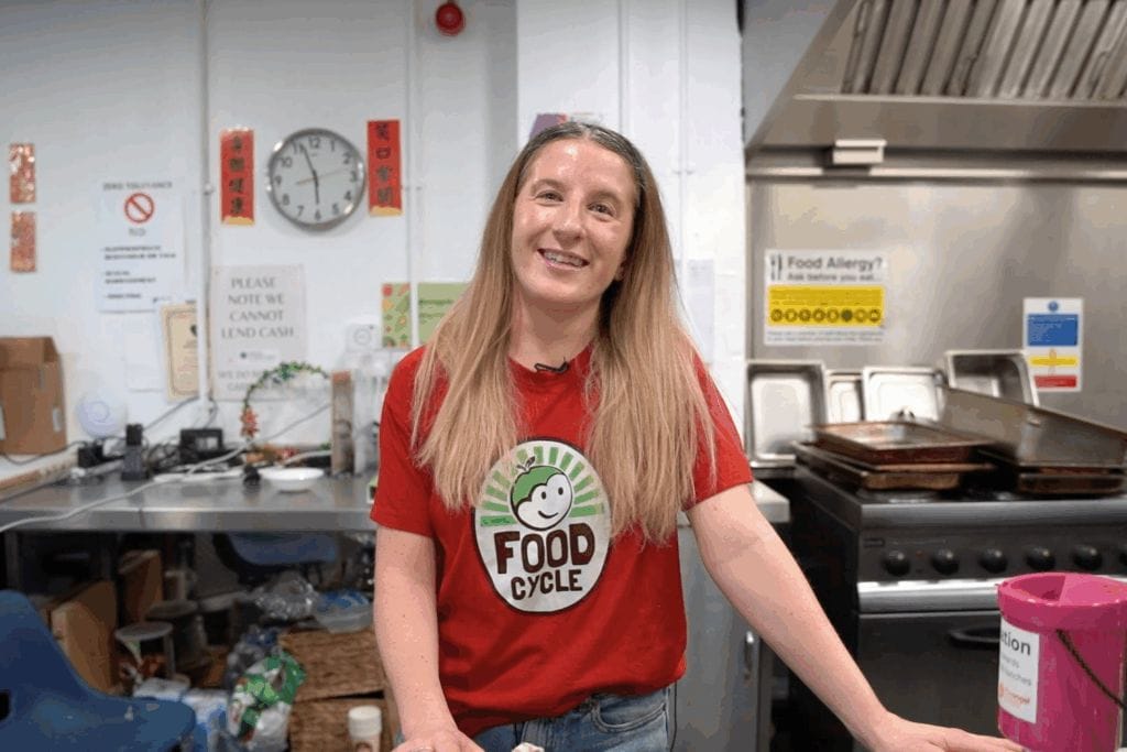 FoodCycle volunteer Ashliegh