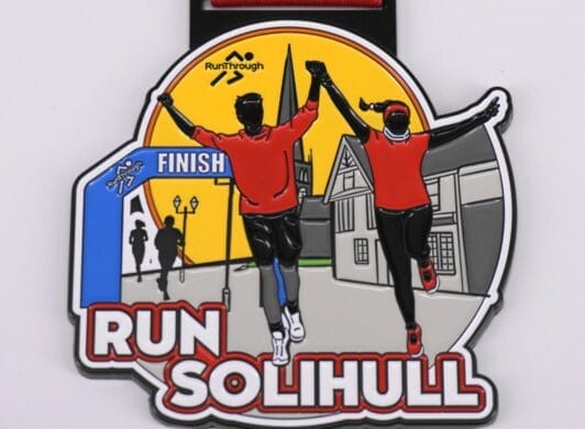 Run Solihull medal